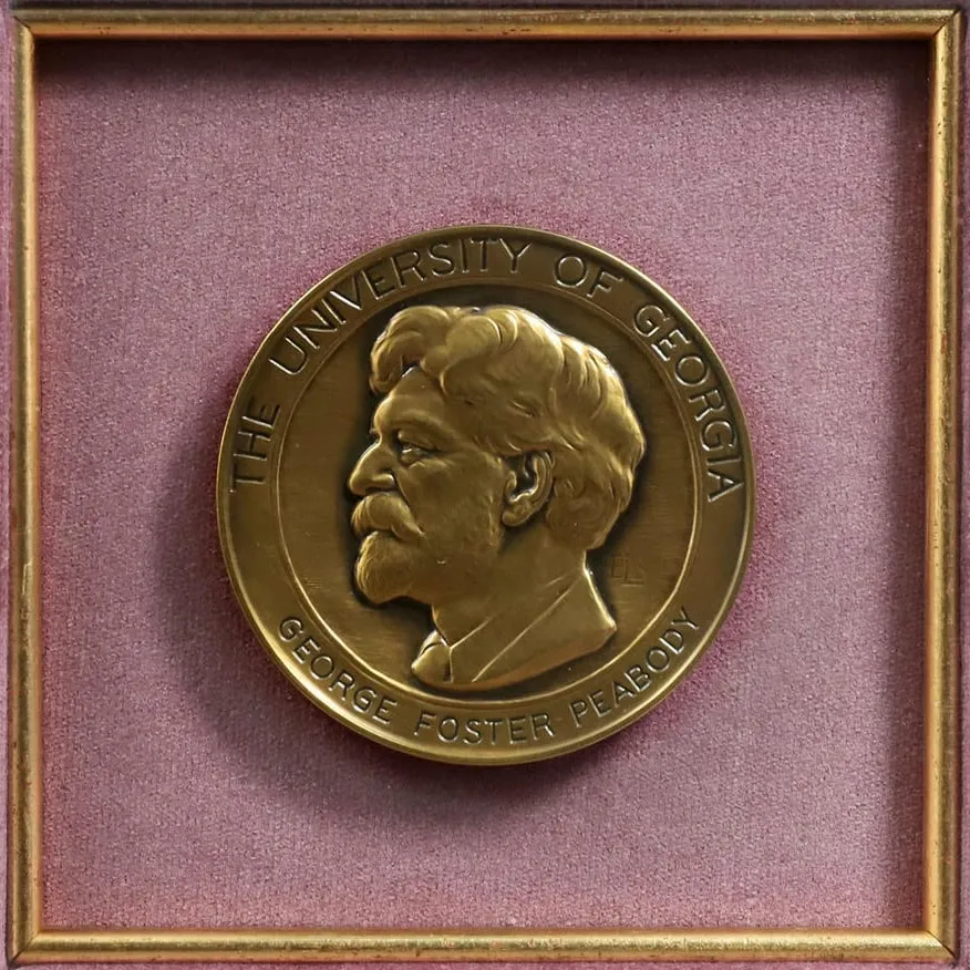 Heidi Berenson’s Peabody Award medal